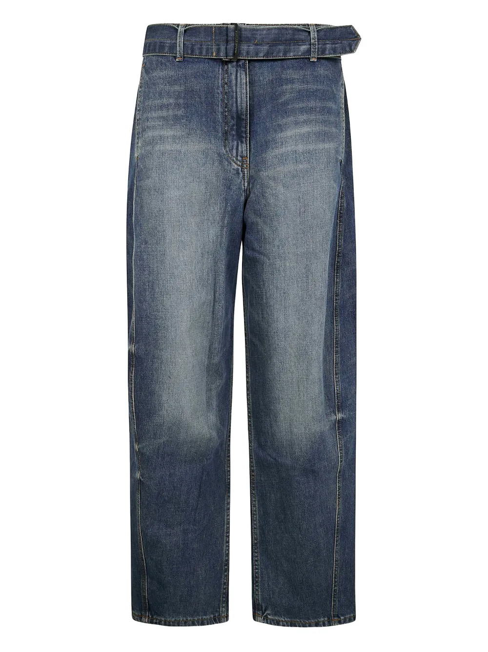 Magda Butrym Jeans met wijde pijpen Blauw