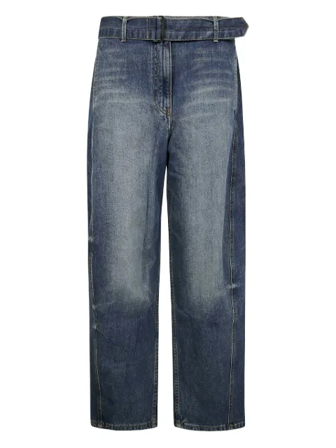 Magda Butrym jeans anchos con cinturón