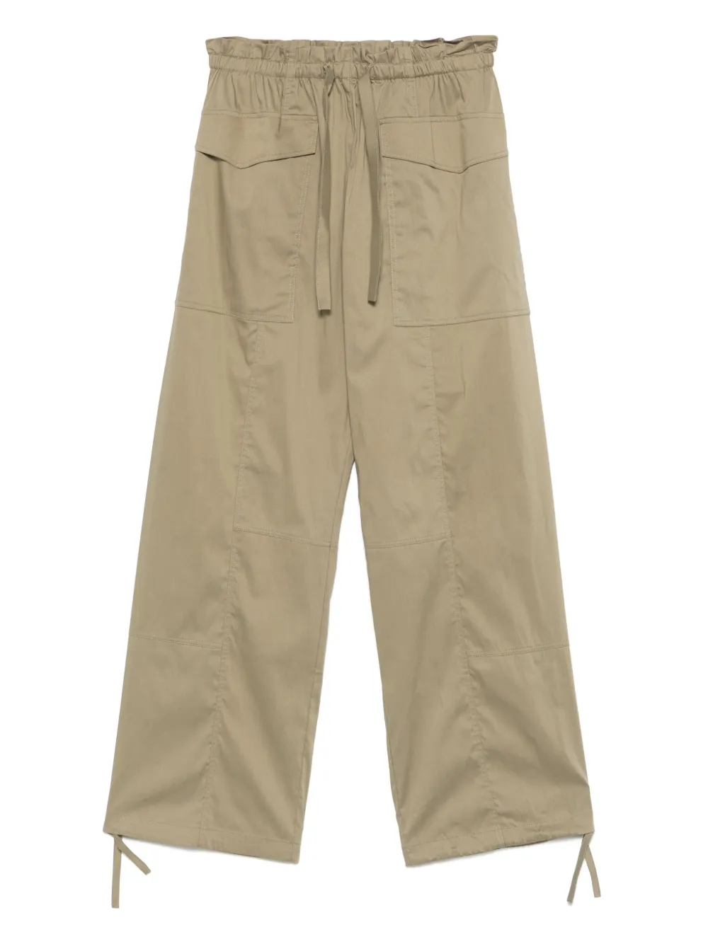 Shop Semicouture Gelsomina Trousers In Neutrals