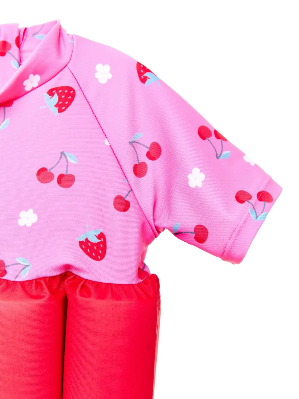 SOLISWIM KIDS Floatpak met fruitprint Roze