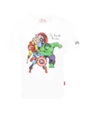 MC2 Saint Barth Kids Heroes T-shirt - White