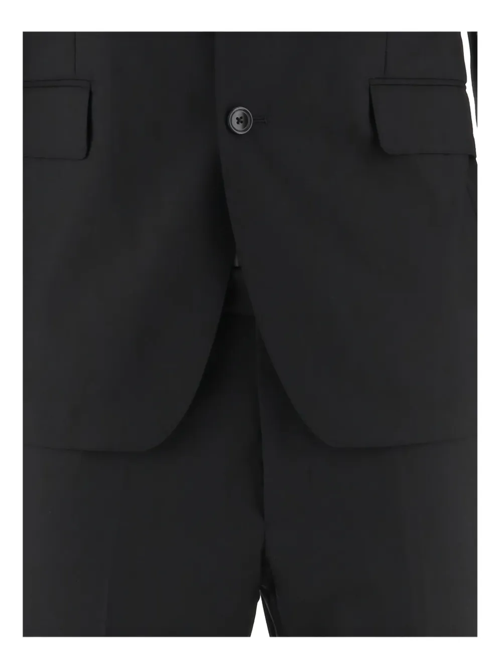 Shop Tagliatore Single-breasted Suit In Black