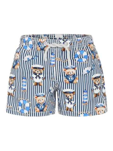 MC2 Saint Barth Kids teddy-print swim shorts 