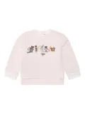 Fendi Kids jersey sweatshirt - Pink