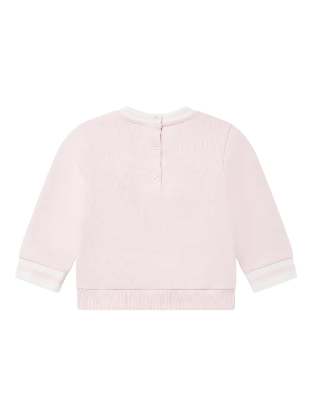 Fendi Kids Jersey sweater Roze