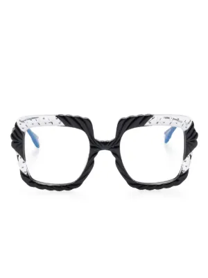 ANNA-KARIN KARLSSON Kiki String Embellished Glasses | Grey  display picture 2