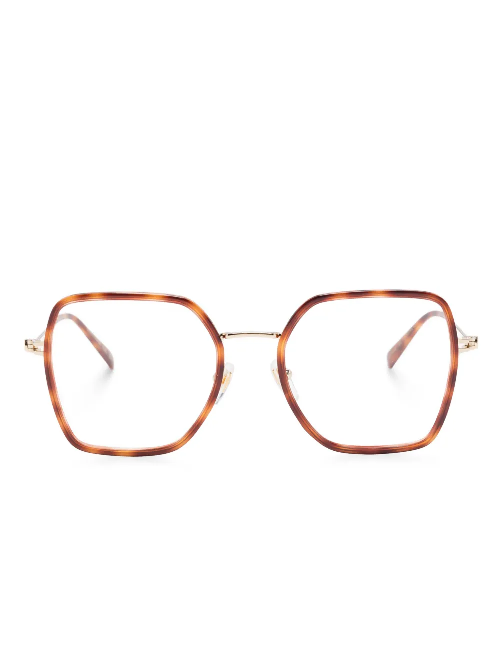 Gucci Eyewear square-frame glasses | Brown | Image 1