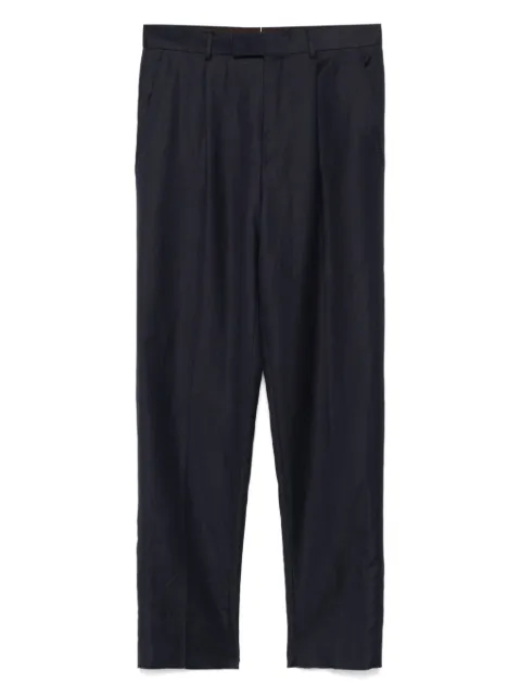 Zegna pleat-detail trousers