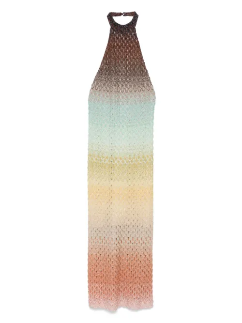 Robe mi-longue à effet dégradé - Missoni - Modalova