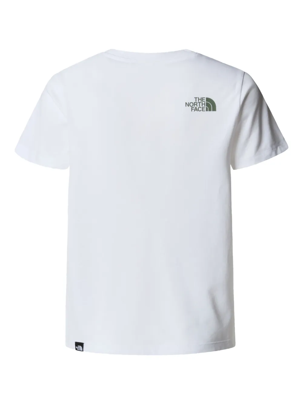 The North Face Kids T-shirt met logoprint Wit