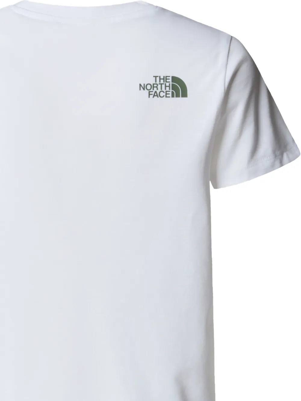 The North Face Kids T-shirt met logoprint Wit