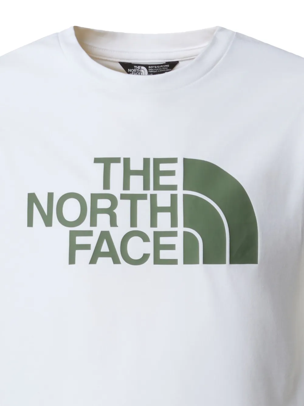 The North Face Kids T-shirt met logoprint Wit