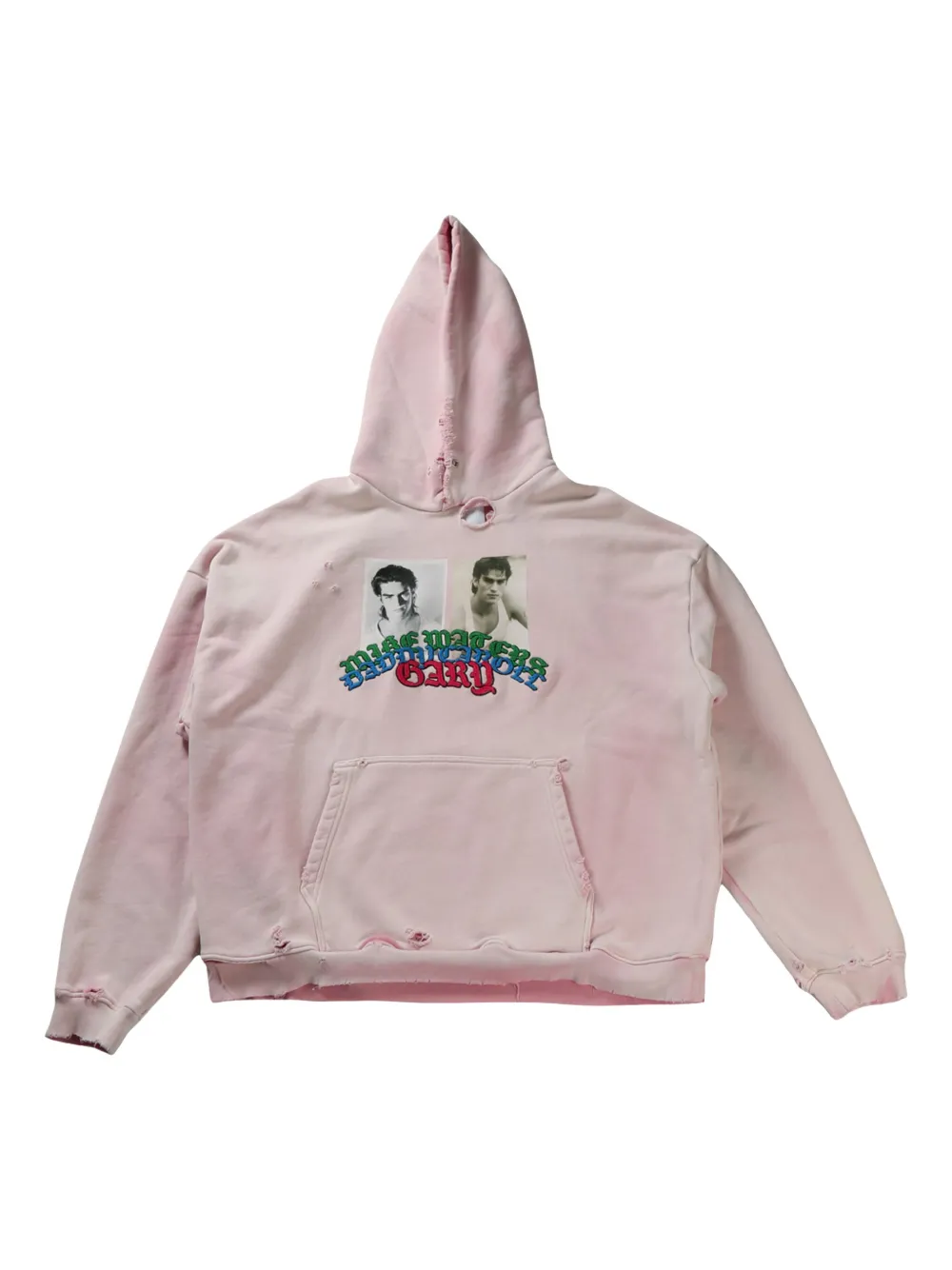 Paly Graphic-print Hoodie In Pink