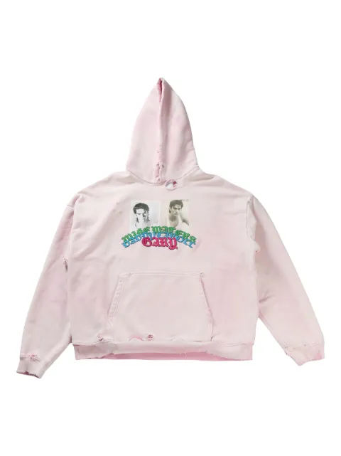 Paly graphic-print hoodie