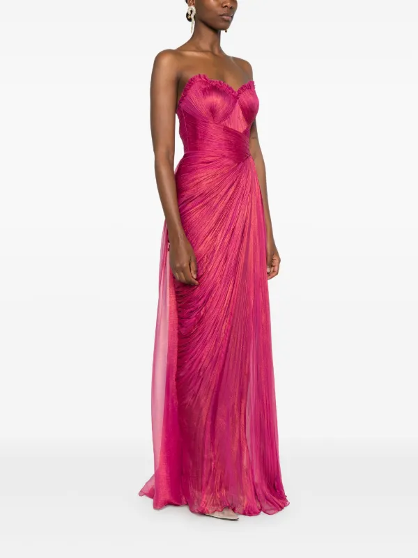 Iris Serban Ines Maxi Dress | Pink | FARFETCH OM