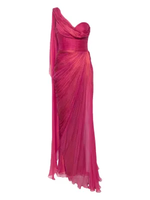 iris serban leila maxi dress Iris Serban Leila gown - women - Silk/Polyester - 34 - Red from $3,342.00