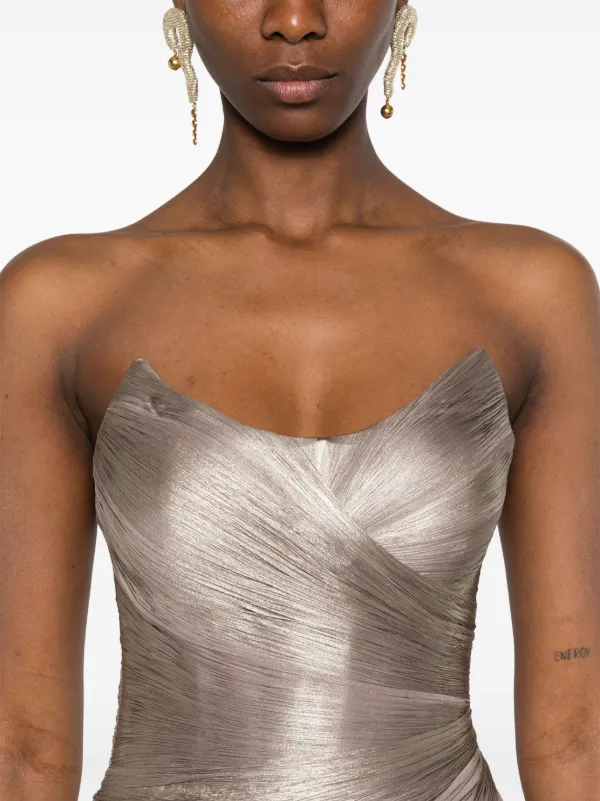 Iris Serban Alanna Maxi Dress | Neutrals | FARFETCH