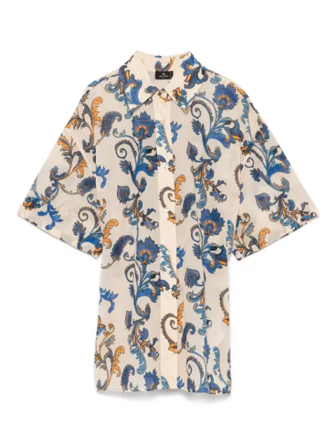 ETRO floral-print shirt