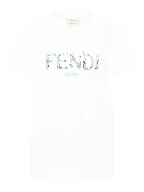 Fendi Kids logo-print T-shirt 