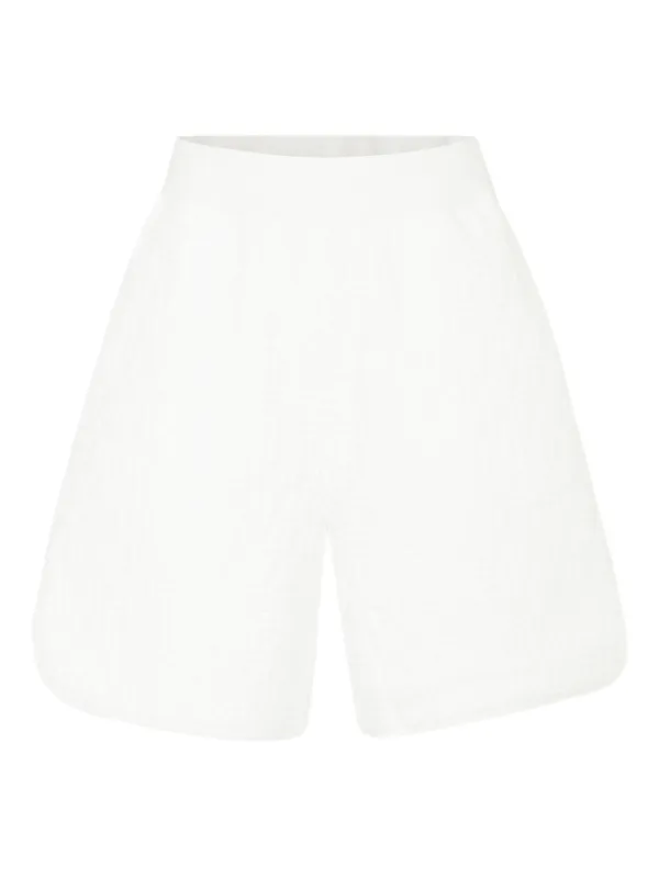 Fendi Kids モノグラム ショートパンツ | ホワイト | FARFETCH JP