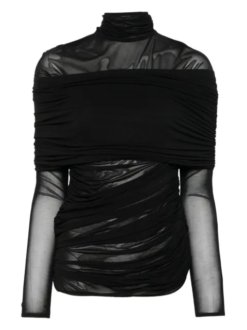 Mugler توب مكشكش