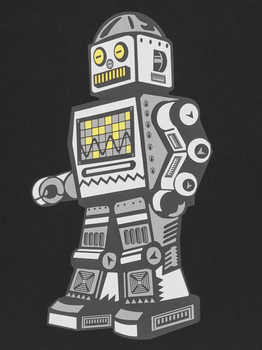 Billionaire Boys Club Kids Walking Robot T-shirt Zwart