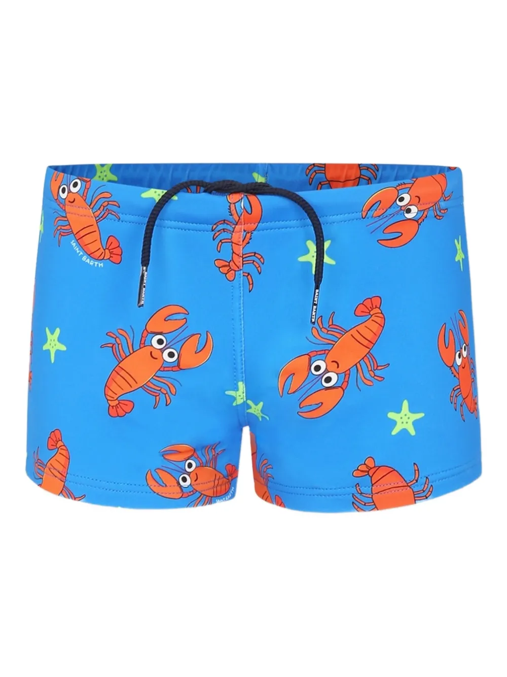 MC2 Saint Barth Kids プリント トランクス水着 - ブルー MC2 Saint Barth Kids プリント トランクス水着 - ブルー