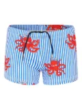 MC2 Saint Barth Kids crab-print swim shorts - Blue