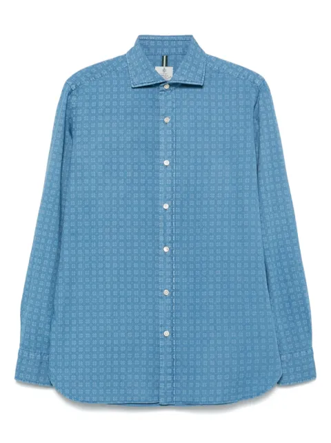 Borrelli patterned shirt