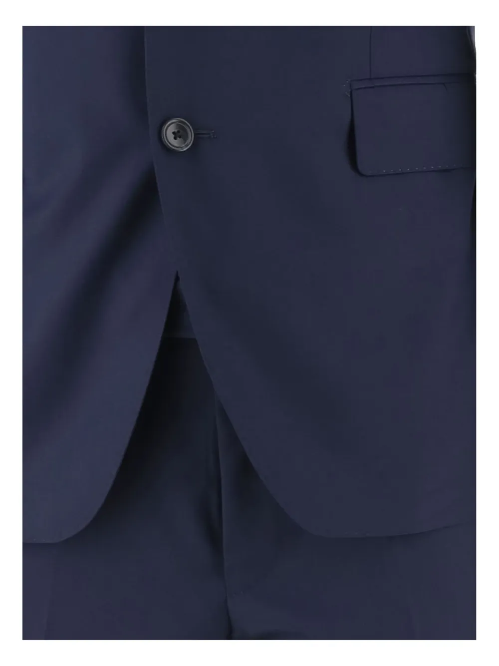 Tagliatore Wollen pak Blauw