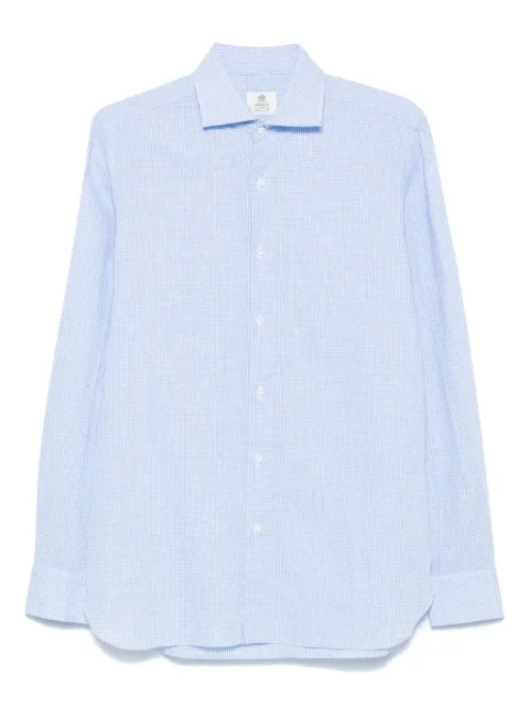 Borrelli vichy shirt