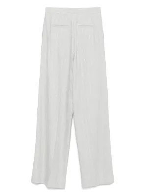 パンツ Antonelli Ecru Pleated Trousers Antonelli Ecru Pleated Trousers in White | Lyst