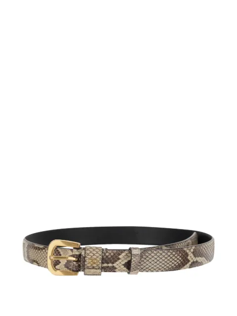 Valentino Garavani snake-effect belt