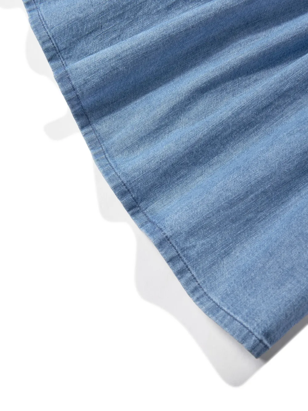 Fendi Kids Spijkerjurk Blauw