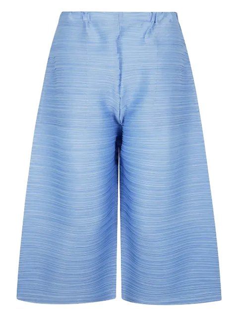 Pleats Please Issey Miyake wide-leg trousers