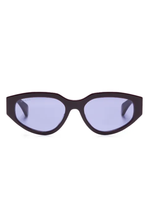 Gucci Eyewear lentes de sol con armazón cat eye