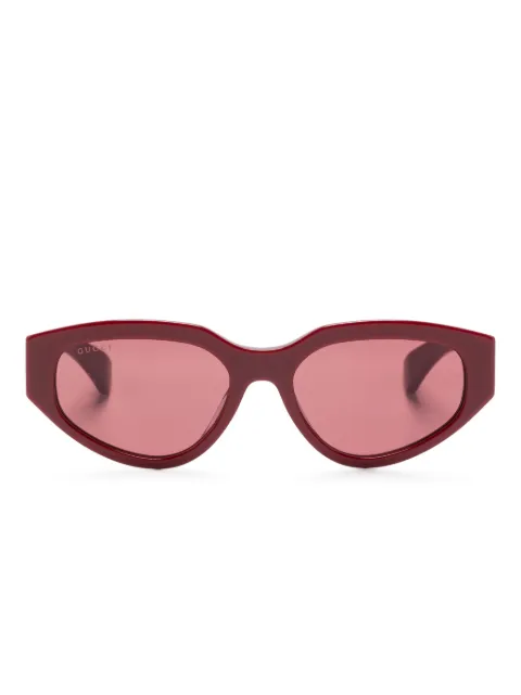 Gucci Eyewear نظارة شمس بإطار عين القطة