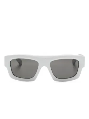 Off-White™ スクエアフレーム メガネ Off-White Eyewear オフホワイト アローモチーフ スクエアフレーム