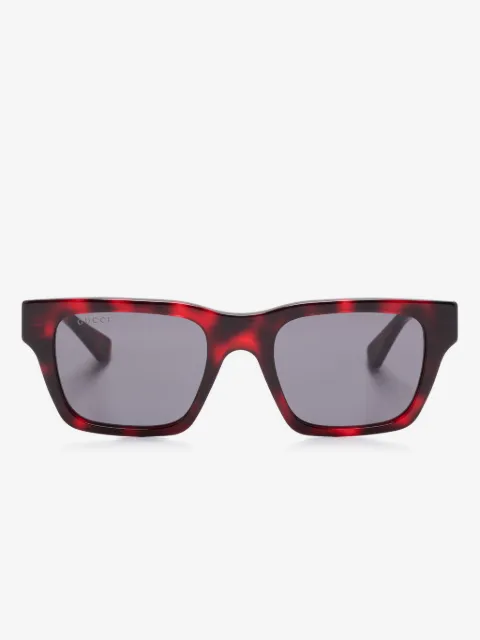 Gucci Eyewear Sonnenbrille mit eckigem Gestell