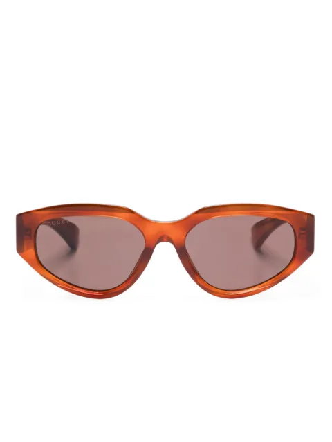 Gucci Eyewear lentes de sol con armazón cat eye