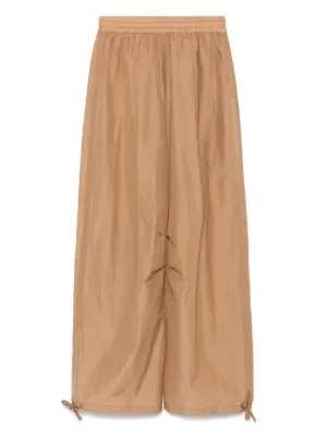 パンツ PHILOSOPHY DI LORENZO SERAFINI Woman Pants Brown 03102116 PHILOSOPHY DI LORENZO SERAFINI Grain de poudre wide-leg