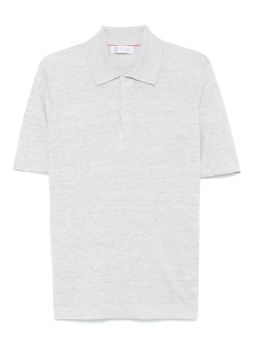 Brunello Cucinelli polo en maille | gris | Image 1