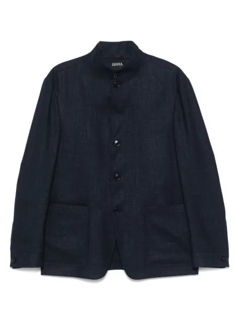 Zegna twill jacket