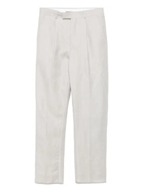Zegna pantalones con pinzas