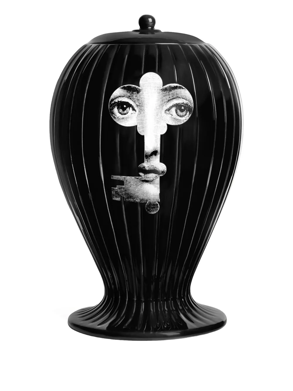 Fornasetti florero Serratura | negro | Image 1