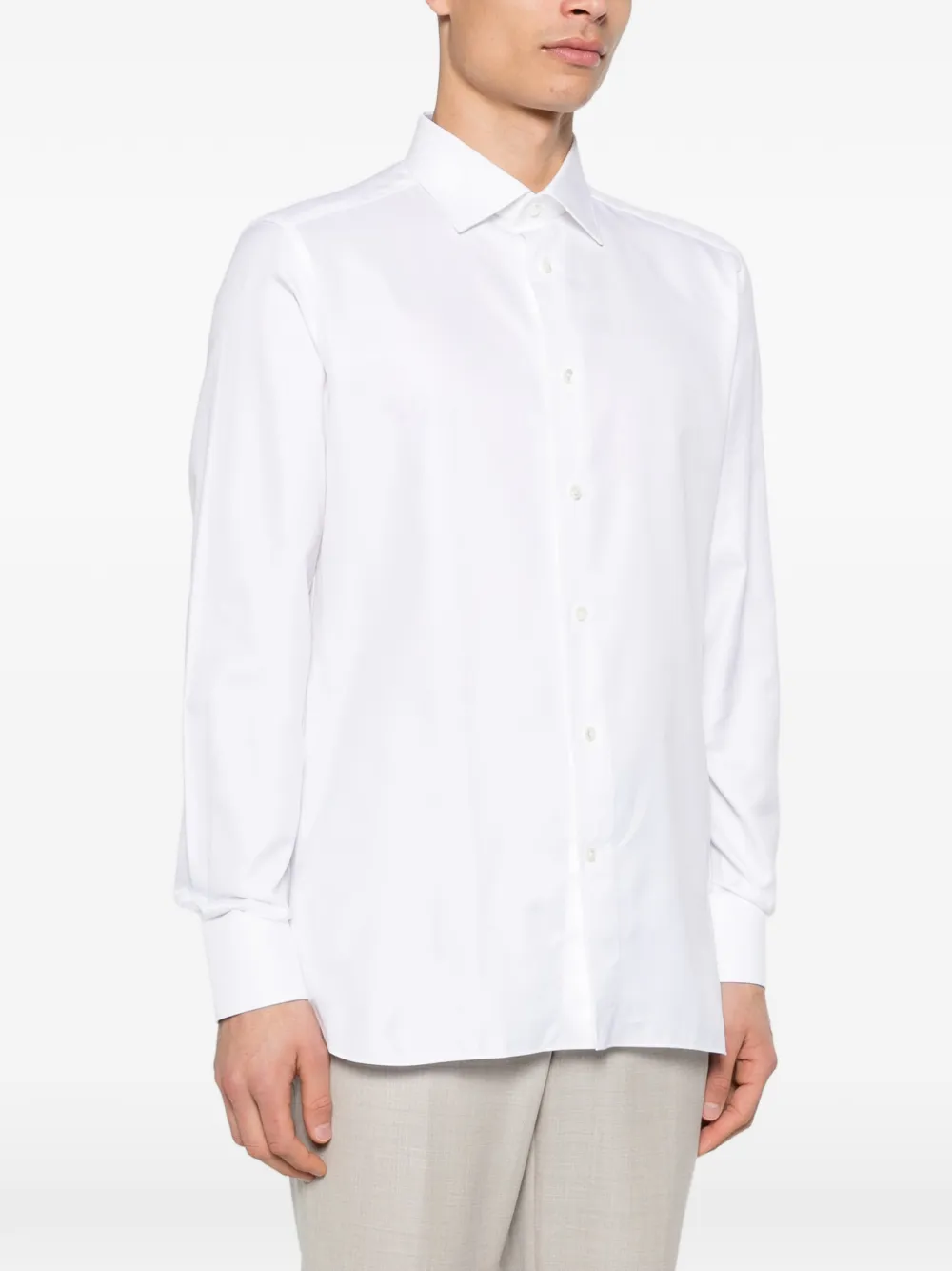 Zegna Overhemd Wit