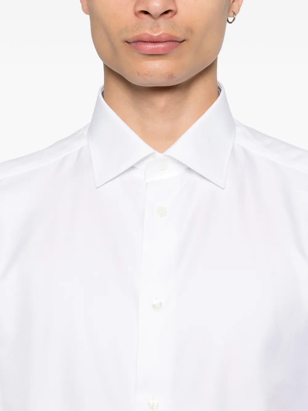 Zegna Overhemd Wit