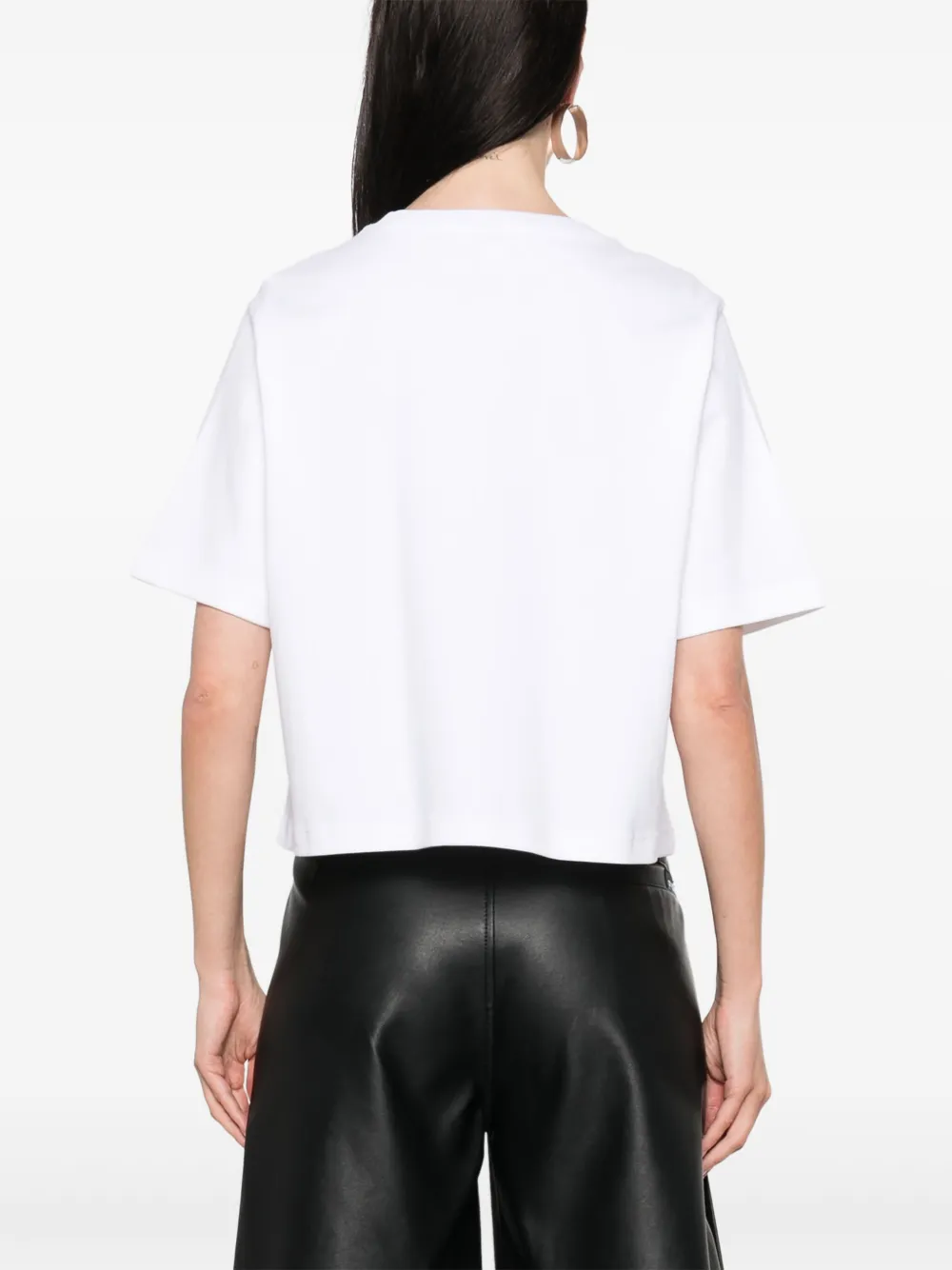Alexander McQueen T-shirt met logoprint Wit