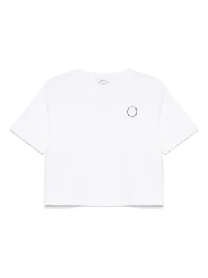 Tシャツ・カットソー ALEXANDER MCQUEEN Women Tunic Tops 781546QLAC5 9000 WHITE Alexander McQueen Asymmetric Cotton T-shirt | White | FARFETCH
