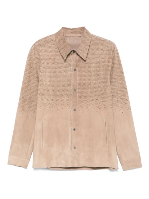 Salvatore Santoro perforated-detailed shirt